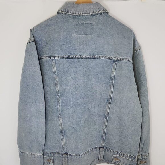 NWT Anthropologie Walter Baker Raelynn Denim Jean Jacket in Light Wash - Picture 7 of 8
